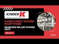 K-Ergo Swift Return Idler Frame - Seamless Roller Change Outs