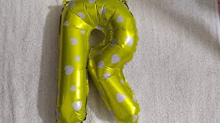 জন্মদিন এর বেলুন ফুলানোর নিয়ম।।How to inflate and deflate the aluminum foil balloons.