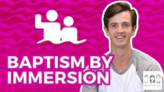 Mormon Baptism by Immersion