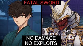 Solemn Warrior [NO DAMAGE, NO EXPLOITS, FATAL SWORD] | Fate/Samurai Remnant