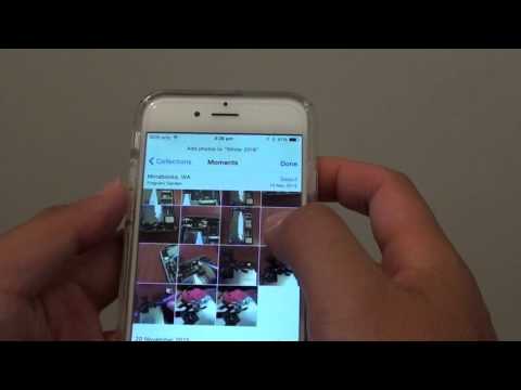 iPhone 6: How to Create New Photo Album iPhone 6: How to Create New Photo Album