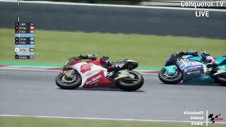 ❗Somkiat Chantra Vs Alonso Lopez❗Race Moto2 Catalunya Catalan Grand Prix #CatalanGP 2024