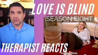 Love Is Blind S8 #14 - (You Don't Feel Anything) - Therapist Reacts