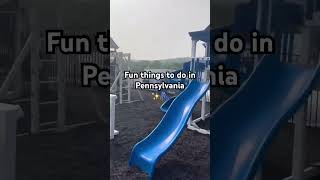 Large playground for kids in PA | Vinyl Swing set