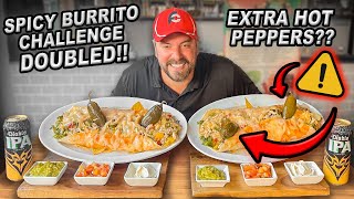 Nobody Had Eaten 2 Holy Guacamole "El Diablo" Spicy Chicken Burrito Challenges in Bali, Indonesia!!