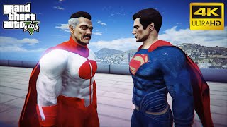 GTA 5 - Superman VS Omni-Man