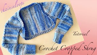 Crochet Cropped Shrug