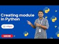 Creating module in Python | Python Tutorials - 2022 | Codegnan