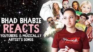 Danielle Bregoli is BHAD BHABIE reacts and roasts YouTuber and Muser music