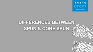 Differences spun \u0026 core spun