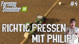 Richtig Pressen mit Philipp 🎮 Farming Simulator #4