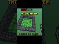 1 TNT VS 100 CREEPERS IN MINECRAFT 😳 #minecraft #trending #shorts