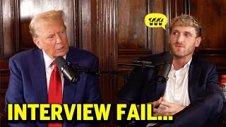 Trump CREEPS Logan Paul OUT in Odd Interview