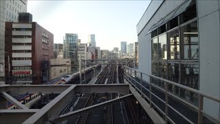 JR秋葉原駅　新幹線と上野東京ラインの電車　20151006