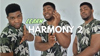 Learn harmony 2 MELODY and TENOR