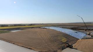 Corn Silage Pile Time Lapse Harvest 2012