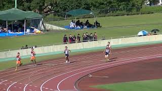 201801021_第２回宮崎県陸上競技記録会_一般・高校男子400m_決勝8組