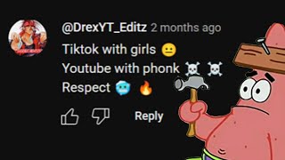 LITERAL INFANT YouTube Shorts Comments