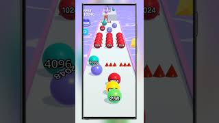 ball run 2048 Samsung galaxy s23 mobile mein game play run iOS  #viral #viralvideo #shortvideo