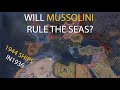 HOI4 Timelapse - What if Italy had 1944 naval tech in 1936?