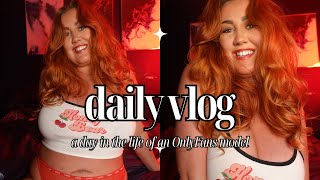 DAY IN THE LIFE OF AN ONLYFANS MODEL