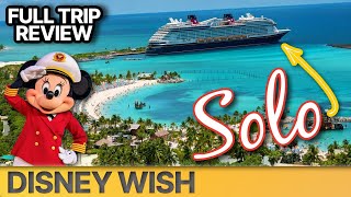 Magical? A Solo Cruise on the Disney Wish