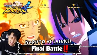 NARUTO VS SASUKE Gila Banget Coyyyy!!😱 GEGE PARAH PERTARUNGANNYA!! Naruto Storm 4 Story 𝐄𝐏 19