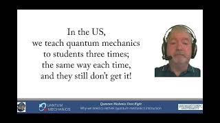 Why we need to rethink quantum (Quantum Done Right video1 new and corrected)