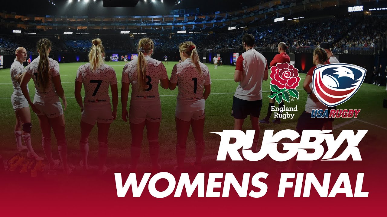 RugbyX: Women's Final - England Vs USA - YouTube