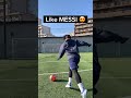 learn to power shoot like messi shorts