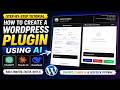How to Create a WordPress Plugin Using AI (ChatGPT, Claude AI & DeepSeek Tutorial)