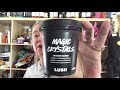 lush cosmetics magic crystals shower scrub