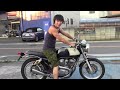 yamaha　srv250s　参考動画