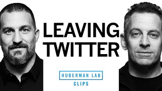 Sam Harris on Social Media & Leaving Twitter | Dr. Sam Harris & Dr. Andrew Huberman
