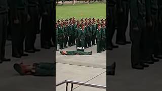 Soldier Drops During The Most Important Event