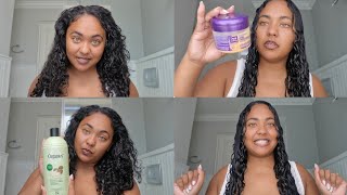 Curly Hair Routine Before Swimming | Product PLUG | What I use | Protect your hair while swimming