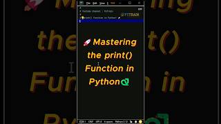 Mastering the print Function in Python 🐍💻 #shorts