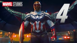 Captain America 4 Brave New World Announcement - Falcon and Winter Soldier Marvel Easter Eggs