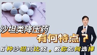 第26讲  沙坦类降压药有何特点？6种沙坦类药物比较，教你如何选择