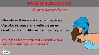 Primo Soccorso - Prima parte