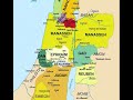 map of 12 tribes of isreal