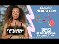 🌄 Guided Meditation : Ukulele & Beach Coral : [Neural Retraining Visualization] : Calm Stress