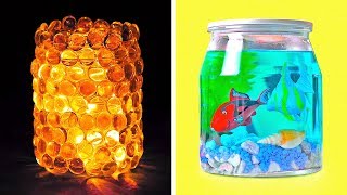 17 JAR AND GLASS CRAFTS AND HACKS YOU'D LIKE TO TRY