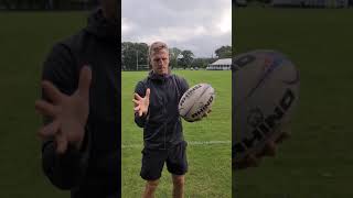 Do you pass a rugby ball like this? #shorts #rugby #rugbyunion #rugbypass