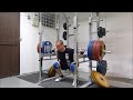 fredrik forsell raw squat no belt 212.5kg x 6 reps