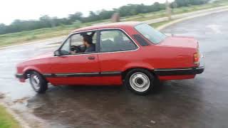 Chevette motor original drift na chuva