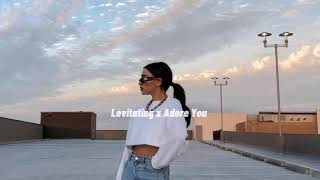 Levitating x Adore You - Dua Lipa and Harry Styles mash up ( slowed \u0026 reverb )