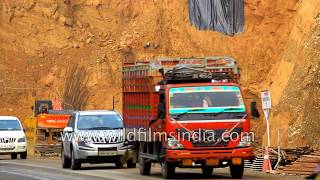 Mohand Tunnel construction in Dehra dun, passing through Rajaji