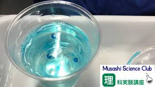 進学塾Musashi　水中シャボン玉！　2018年6月　Musashi Science Club