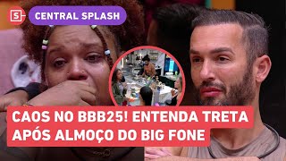 BBB25: Almoço do BIG FONE termina em TRETA: Renata x Giovanna e mais; Dieguinho e Dantinhas analisam